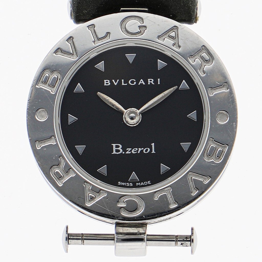 Bvlgari Watches Bz22s Stainless SteelLeather Quartz